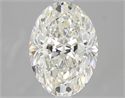 2.50 Carats, Oval Diamond with  Cut, I Color, SI1 Clarity and Certified by GIA