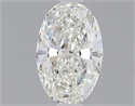 0.70 Carats, Oval Diamond with  Cut, G Color, VVS1 Clarity and Certified by GIA