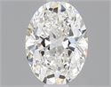 0.50 Carats, Oval Diamond with  Cut, F Color, VS1 Clarity and Certified by GIA