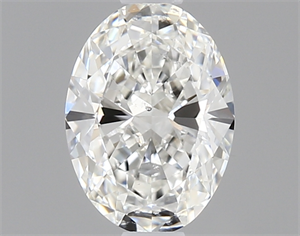 Picture of 0.50 Carats, Oval Diamond with  Cut, G Color, SI2 Clarity and Certified by GIA