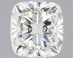 Picture of 1.70 Carats, Cushion Diamond with  Cut, H Color, VVS1 Clarity and Certified by GIA