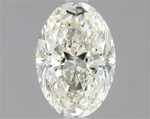 Picture of 1.50 Carats, Oval Diamond with  Cut, K Color, SI1 Clarity and Certified by GIA