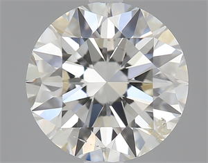 Picture of 1.00 Carats, Round Diamond with Excellent Cut, I Color, SI2 Clarity and Certified by GIA