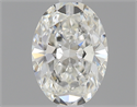 0.50 Carats, Oval Diamond with  Cut, G Color, VVS1 Clarity and Certified by GIA