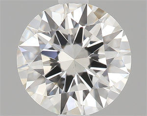Picture of 0.50 Carats, Round Diamond with Excellent Cut, I Color, VS2 Clarity and Certified by GIA