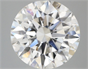 Lab Grown Diamond 3.57 Carats, Round with Ideal Cut, F Color, VVS2 Clarity and Certified by IGI