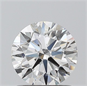 Natural Diamond 1.00 Carats, Round with Excellent Cut, G Color, SI1 Clarity and Certified by GIA