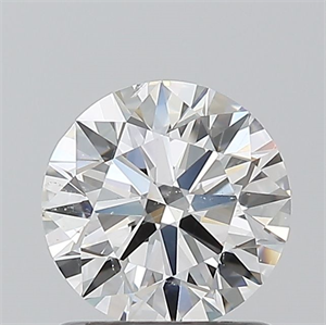 Picture of Natural Diamond 1.00 Carats, Round with Excellent Cut, G Color, SI1 Clarity and Certified by GIA