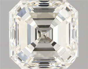 Picture of Natural Diamond 1.01 Carats, Asscher with  Cut, J Color, VVS1 Clarity and Certified by IGI