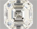 Natural Diamond 1.01 Carats, Asscher with  Cut, J Color, VVS1 Clarity and Certified by IGI