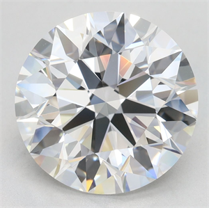 Picture of Lab Grown Diamond 5.02 Carats, Round with Excellent Cut, D Color, VVS1 Clarity and Certified by GIA