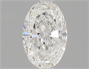0.50 Carats, Oval Diamond with  Cut, F Color, VS1 Clarity and Certified by GIA