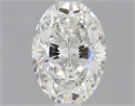0.40 Carats, Oval Diamond with  Cut, G Color, VS1 Clarity and Certified by GIA