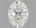 1.20 Carats, Oval Diamond with  Cut, H Color, SI1 Clarity and Certified by GIA