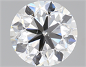 Del inventario de diamantes de laboratorio, 1.50 quilates, Redondo , Color E, claridad SI1 y certificado GIA