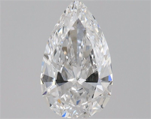 Picture of Natural Diamond 0.30 Carats, Pear with  Cut, D Color, VVS1 Clarity and Certified by GIA