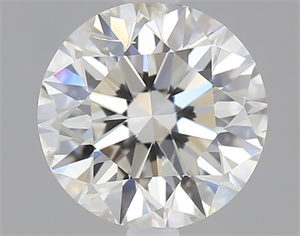 Picture of 1.00 Carats, Round Diamond with Excellent Cut, H Color, I1 Clarity and Certified by GIA