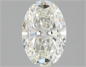 Del inventario de diamantes de laboratorio, 1.91 quilates, Ovalado , Color H, claridad IF y certificado GIA