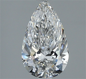 Picture of Natural Diamond 1.34 Carats, Pear with  Cut, F Color, VVS1 Clarity and Certified by GIA