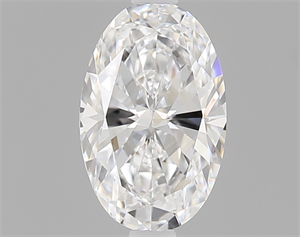 Picture of 0.50 Carats, Oval Diamond with  Cut, D Color, VS1 Clarity and Certified by GIA