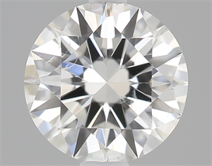 Picture of 0.50 Carats, Round Diamond with Excellent Cut, G Color, I1 Clarity and Certified by GIA