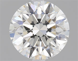 Picture of 0.70 Carats, Round Diamond with Excellent Cut, F Color, IF Clarity and Certified by GIA