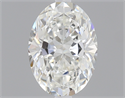 0.80 Carats, Oval Diamond with  Cut, F Color, VVS1 Clarity and Certified by GIA