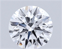 Lab Grown Diamond 1.16 Carats, Round with Ideal Cut, D Color, VVS2 Clarity and Certified by IGI