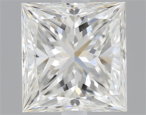 Picture of 1.02 Carats, Princess Diamond with  Cut, G Color, VVS2 Clarity and Certified by GIA