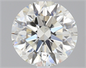 1.13 Carats, Round Diamond with Excellent Cut, I Color, SI1 Clarity and Certified by GIA