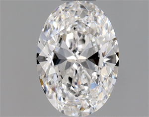 Picture of Natural Diamond 0.50 Carats, Oval with  Cut, E Color, VVS2 Clarity and Certified by GIA