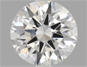 0.50 Carats, Round Diamond with Excellent Cut, G Color, SI1 Clarity and Certified by GIA