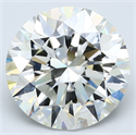 Diamante Natural 5.63 quilates, Redondo , Color J, claridad VS1 y certificado GIA
