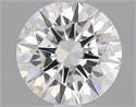 0.50 Carats, Round Diamond with Excellent Cut, E Color, SI1 Clarity and Certified by GIA