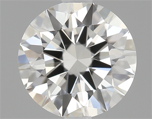 Picture of 0.56 Carats, Round Diamond with Excellent Cut, H Color, IF Clarity and Certified by GIA