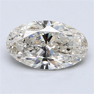 Picture of 1.20 Carats, Oval Diamond with  Cut, J Color, SI2 Clarity and Certified by GIA