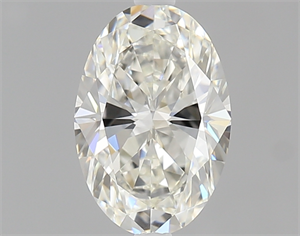 Picture of 0.90 Carats, Oval Diamond with  Cut, H Color, VVS1 Clarity and Certified by GIA
