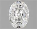 2.01 Carats, Oval Diamond with  Cut, D Color, VS2 Clarity and Certified by GIA