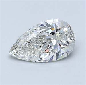 Picture of 3.03 Carats, Pear Diamond with  Cut, F Color, SI1 Clarity and Certified by GIA