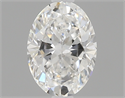 0.40 Carats, Oval Diamond with  Cut, E Color, VS2 Clarity and Certified by GIA