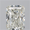 Natural Diamond 0.80 Carats, Radiant with  Cut, J Color, VS1 Clarity and Certified by GIA