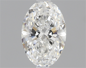 Picture of 0.50 Carats, Oval Diamond with  Cut, F Color, VVS1 Clarity and Certified by GIA