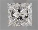Diamante Natural 0.35 quilates, Princesa , Color F, claridad SI1 y certificado GIA