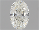 0.50 Carats, Oval Diamond with  Cut, H Color, VS2 Clarity and Certified by GIA