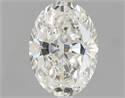 Del inventario de diamantes de laboratorio, 1.20 quilates, Ovalado , Color G, claridad VS1 y certificado GIA
