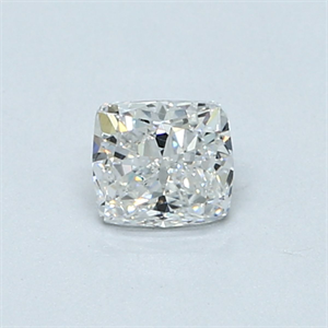 Picture of Natural Diamond 0.45 Carats, Cushion with  Cut, E Color, SI1 Clarity and Certified by GIA
