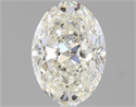 1.50 Carats, Oval Diamond with  Cut, I Color, VVS2 Clarity and Certified by GIA