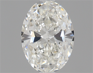Picture of 0.50 Carats, Oval Diamond with  Cut, H Color, VVS1 Clarity and Certified by GIA