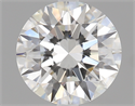 1.12 Carats, Round Diamond with Excellent Cut, E Color, VVS1 Clarity and Certified by GIA
