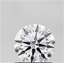 Del inventario de diamantes de laboratorio, 1.02 quilates, Redondo , Color D, claridad VVS2 y certificado IGI
